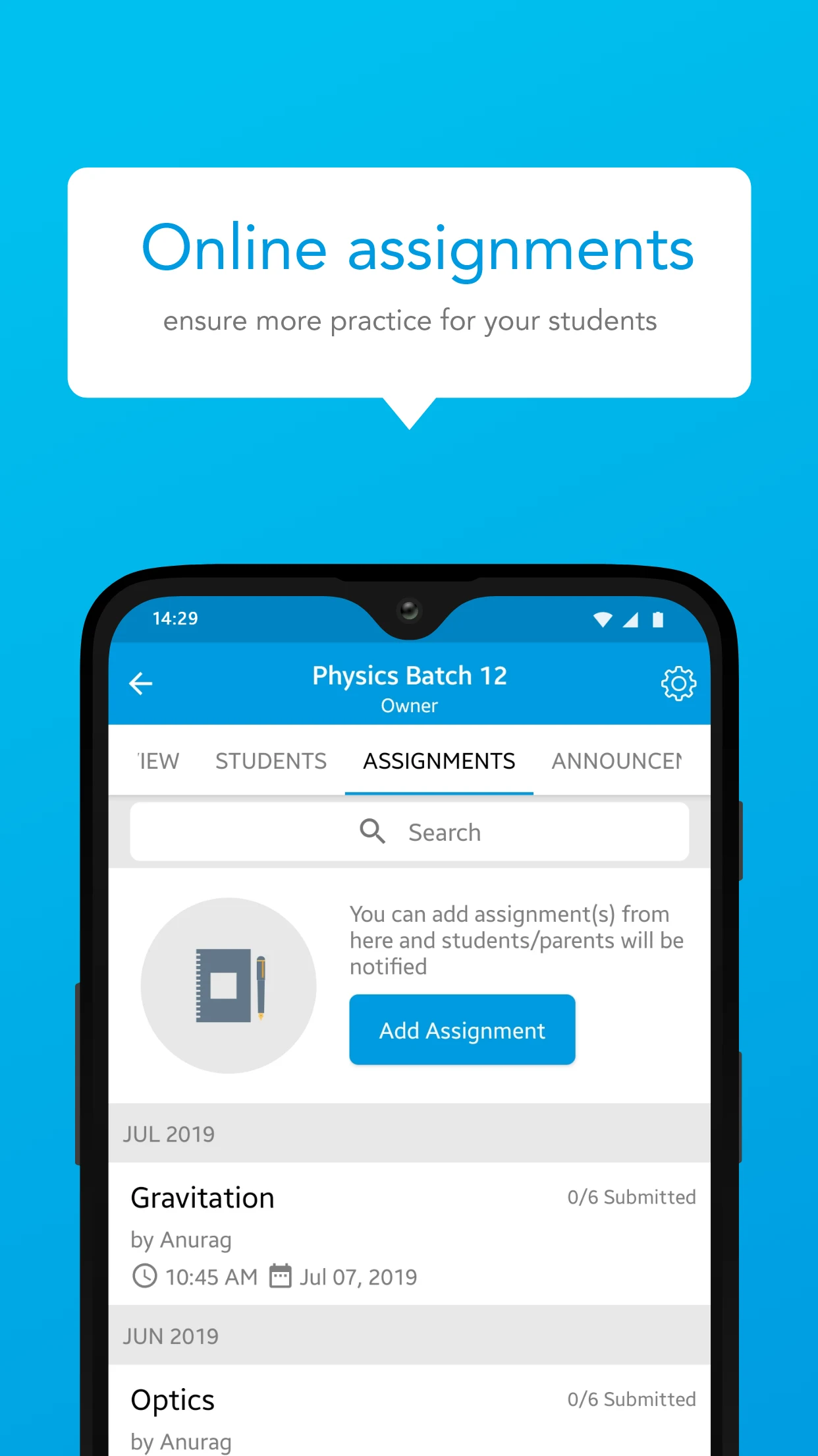 The art of learning screenshot