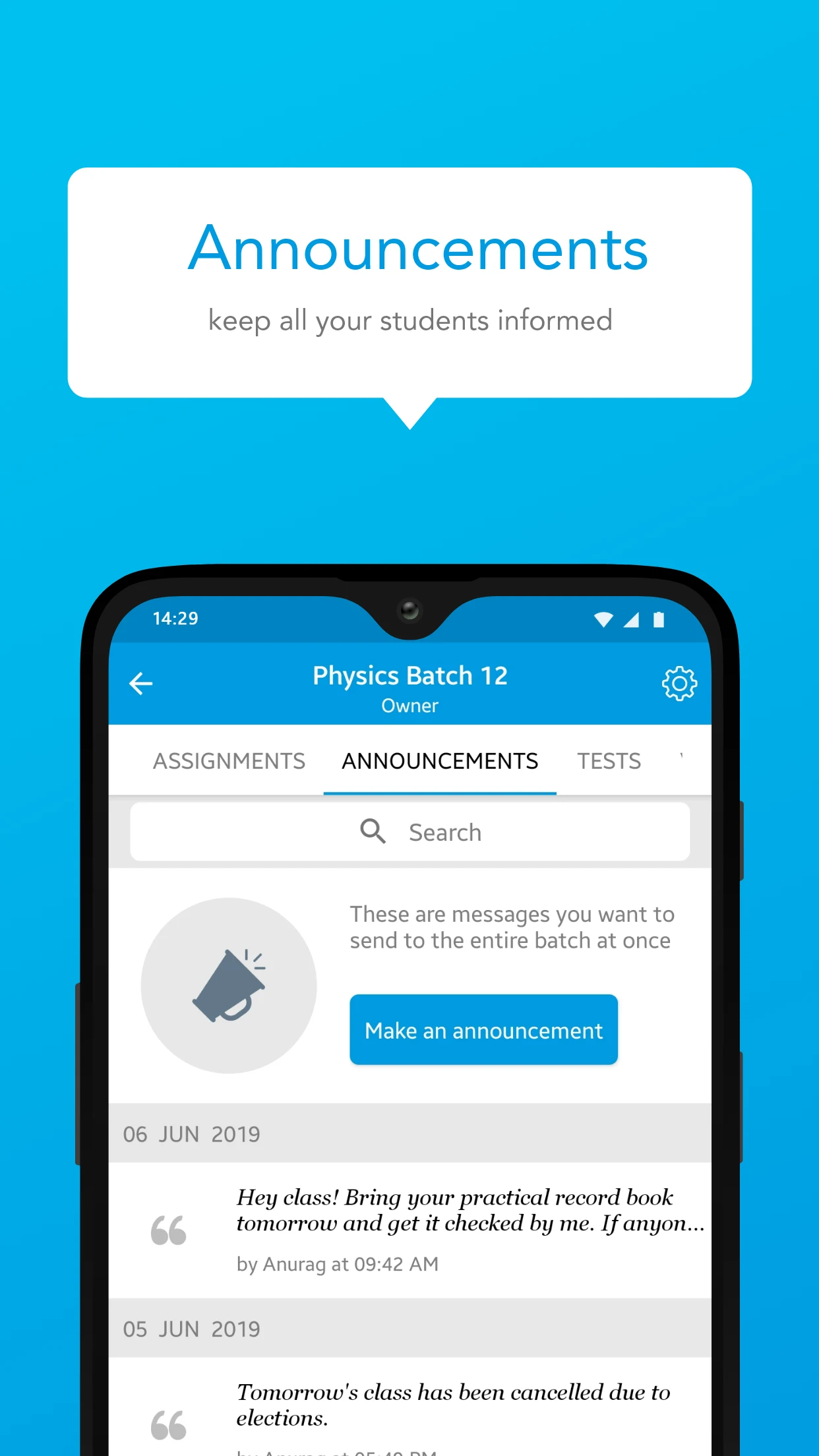 The art of learning screenshot